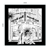 Custom Orders 003 & 004 for Stephanie S - MDF Art Print Block Engraving - 24" x 24" - 2 Unit - Customer Provided Blank & File - Client #260147