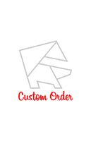 Custom Order 001 for Pat S. - Acrylic Stencil and Digital File Production - 1 Piece Total - Client #250185
