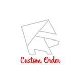 Custom Order 001 - The Good Eating Co. - Table # Stackers & Reserved Tables Signs - QTY 60 Total - Natural Walnut & UV Print w/ Black Aluminum - Client #250153