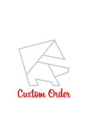 Custom Order 001 - Sarah Vaswani - Custom ADA Restroom Sign Set - 4 Qty. - 12"x10" Size - Natural Cherry + Maple Veneer - Client #240099