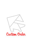 Custom Order 5 - Foothills Art Center (Maura) - Schwab Sign - 1 Qty. - 16x8 - Dark Walnut & Birch Ply - Client #240051