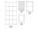 Custom Order 59 for Girl Friday - PO154 - Clear Acrylic - 8 Sheets - Client #210159