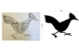 Custom Order 8 for Cali - MDF Shape Cutouts - Roadrunners - 16 Units - 1/2" MDF Laser Cut - Client #210177