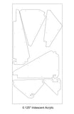 Custom Order 103 for Delvie's Plastics (Scott) - 0.125" Iridescent Acrylic - Client Provided Material & Files - Client #220194