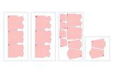 Custom Order 108 for Delvie's Plastics (Scott) - 0.1875" Clear Acrylic - Client Provided Material & Files - Client #220194