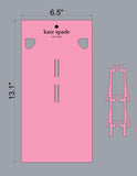 Custom Order 16 for Aaron Nelson - Kate Spade Eyewear Stands - 525 Units - Pink Acrylic - Client #230198