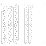 Custom Order 032 for MetaDesigns (Davin M.) - Laser Cut 1/2" MDF - 2 Sheets - PO 025.095H - Client #230200