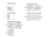 Custom Order 23 for Lore Cycling + Drake Labs - PO260610 - EVA Foam & Fabric Cutting - 10 Sheets - Client #250024