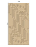 Custom Order 8 for David Gamboa - 0.50" MDF Parts - 37 Qty. - Client #250047