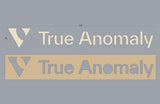 Custom Order 55 for Pink Monkey Studios (Vanessa) - True Anomaly Logo Cutout - Client #210151