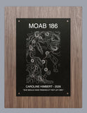 Custom Order 4 for Tand Studio (Ben) - Moab 186 Plaque - 1 Qty. - 7"x10" Size - Client #260107