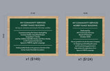 Custom Order 2B for About Signs (Melissa) - Shipping Expense - Client #260167