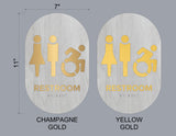 Custom Order for A&E Design (Holly & Brandi) - NRR AG Complex - Interior Signs - 18 Pcs. - Client #260187