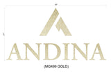 Custom Order for Andina Advisors (Julie) - Dimensional Logo Cutout - Client #260195