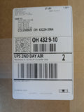 Custom Order 024B for Flat Black (Cole) - Rock Pointe Bldg G - Expedited Shipping - Client #220177
