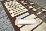 091 Building Directory Lobby Tenant Wood Sign