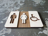 013 Unisex Restroom Sign